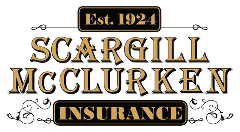 Scargill McClurken Insurance - Logo 800 White